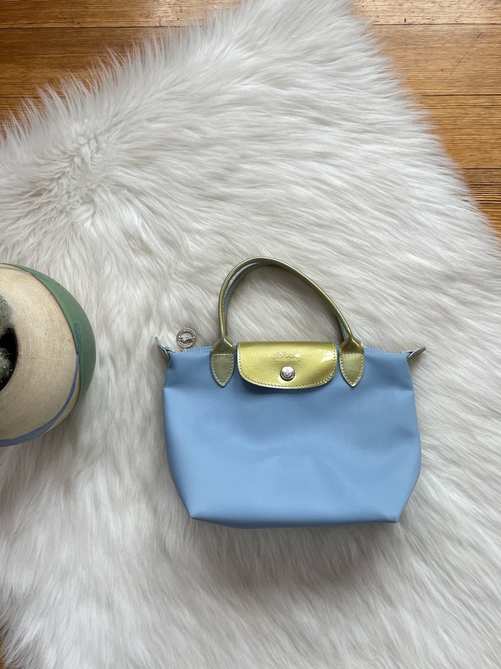 Longchamp Le Pliage mini tote bag